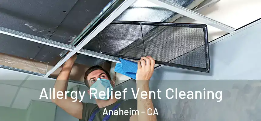 Allergy Relief Vent Cleaning Anaheim - CA