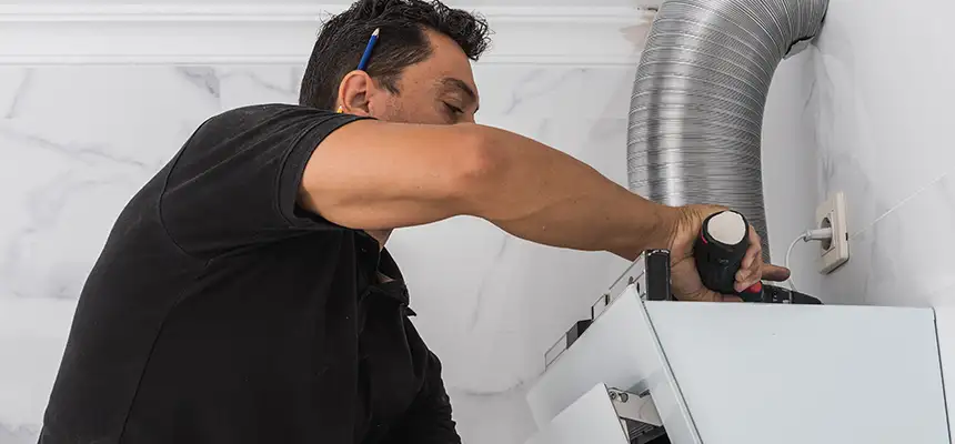 Precision In-wall Dryer Vent Cleaning & Rerouting Corrections in Anaheim, CA